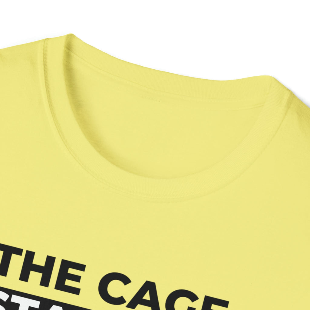 Cage Stays On - Lockedboy Athletics Chastity Tshirt