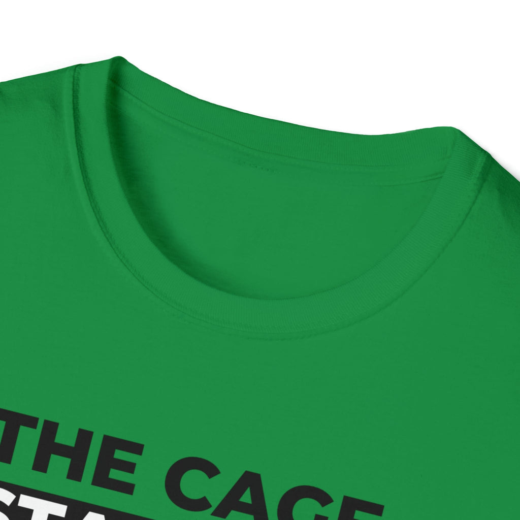 Cage Stays On - Lockedboy Athletics Chastity Tshirt