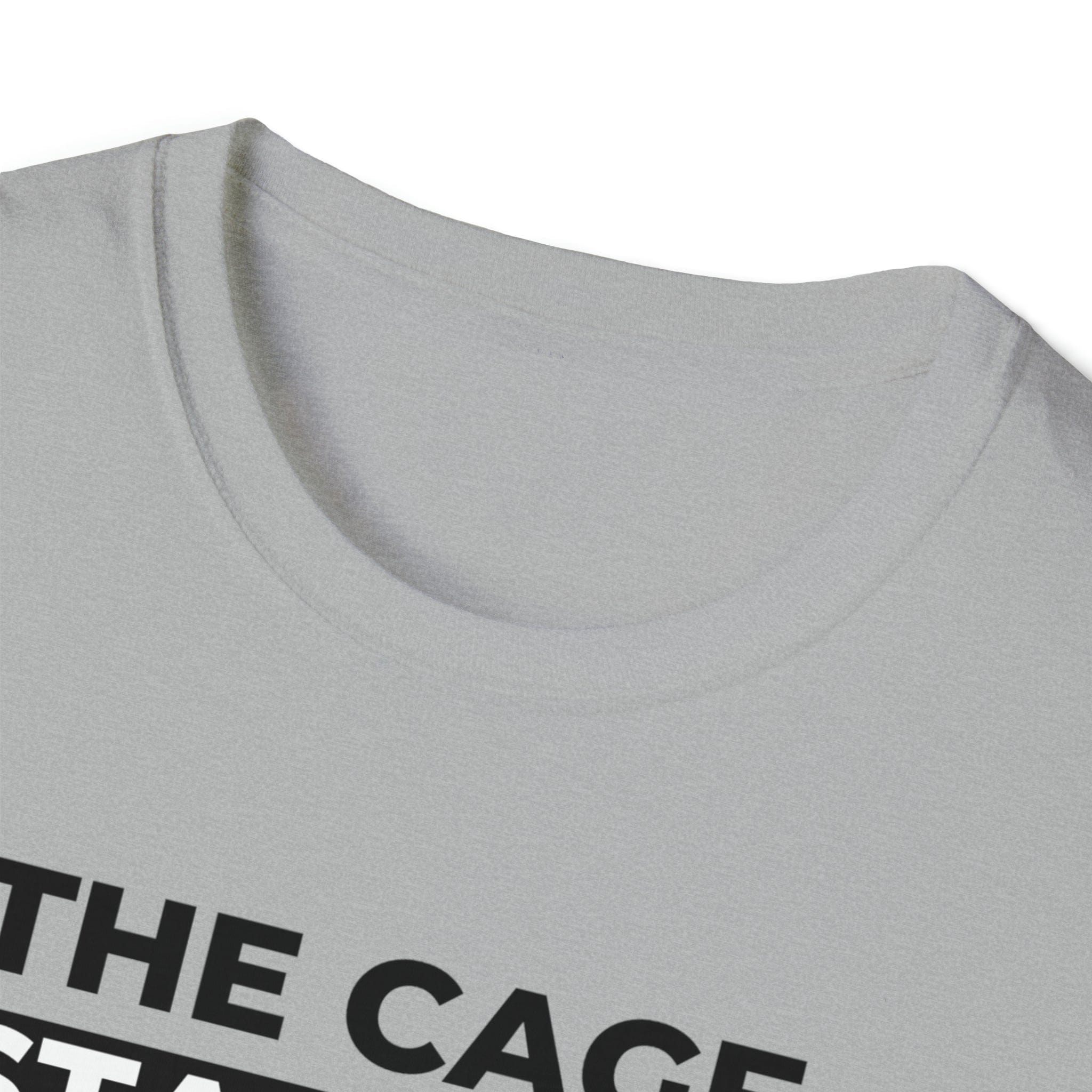 Cage Stays On - Lockedboy Athletics Chastity Tshirt