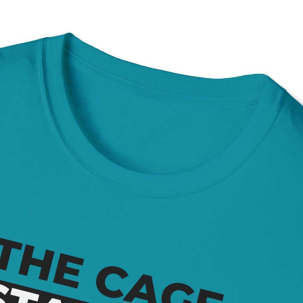 Cage Stays On - Lockedboy Athletics Chastity Tshirt