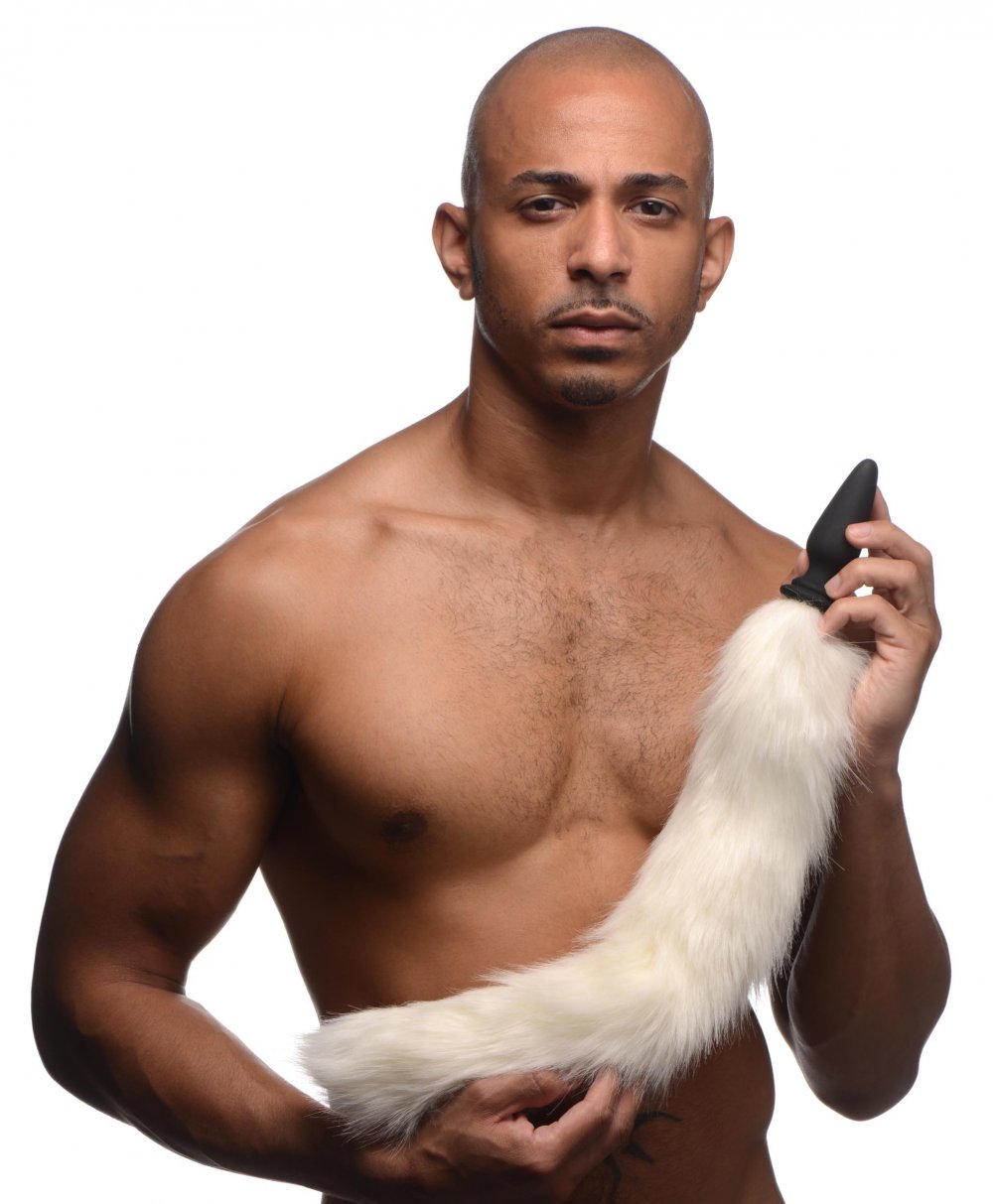 Tailz Silicone Anal Plug with 3 Interchangeable Tails